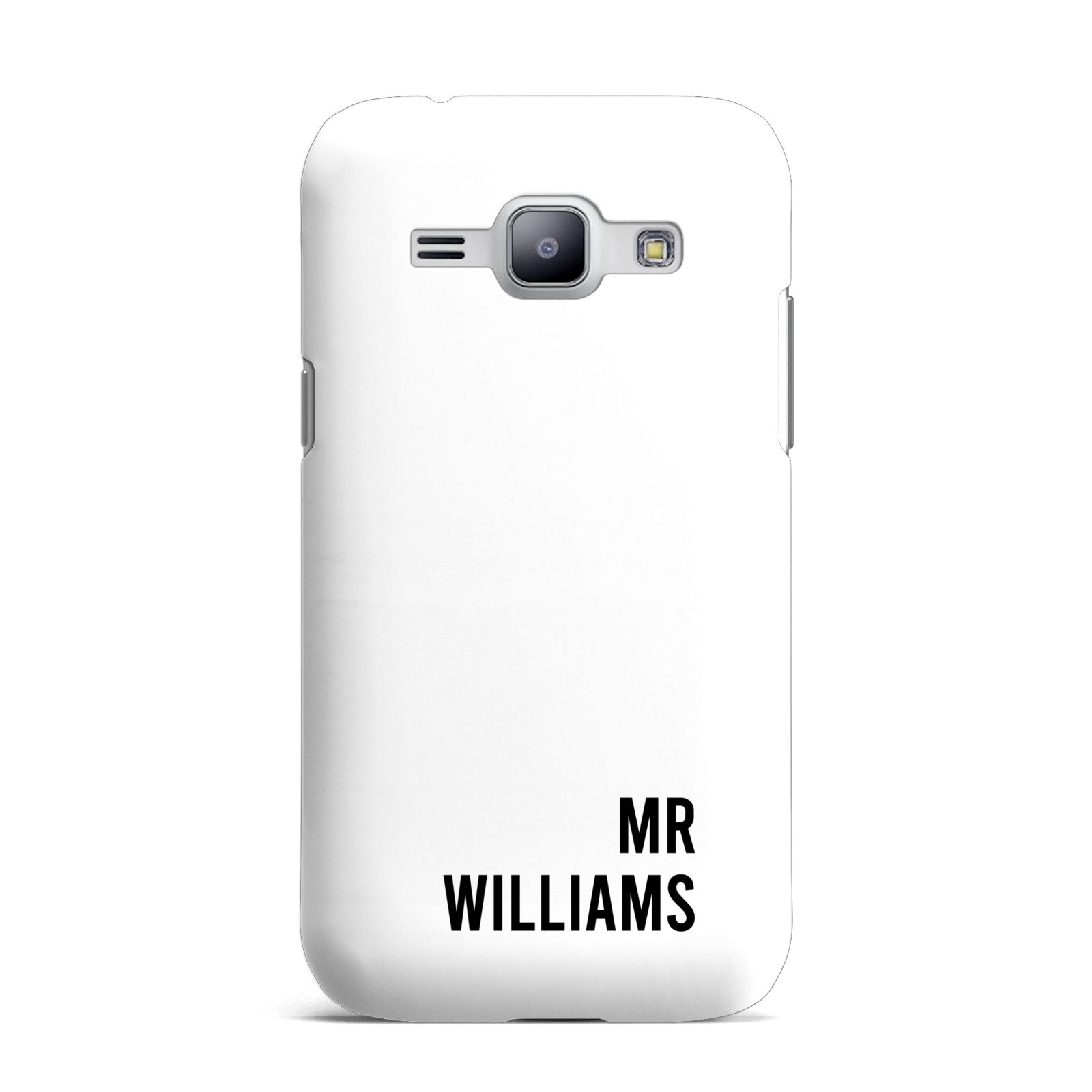 Personalised Mr Surname Samsung Galaxy J1 2015 Case