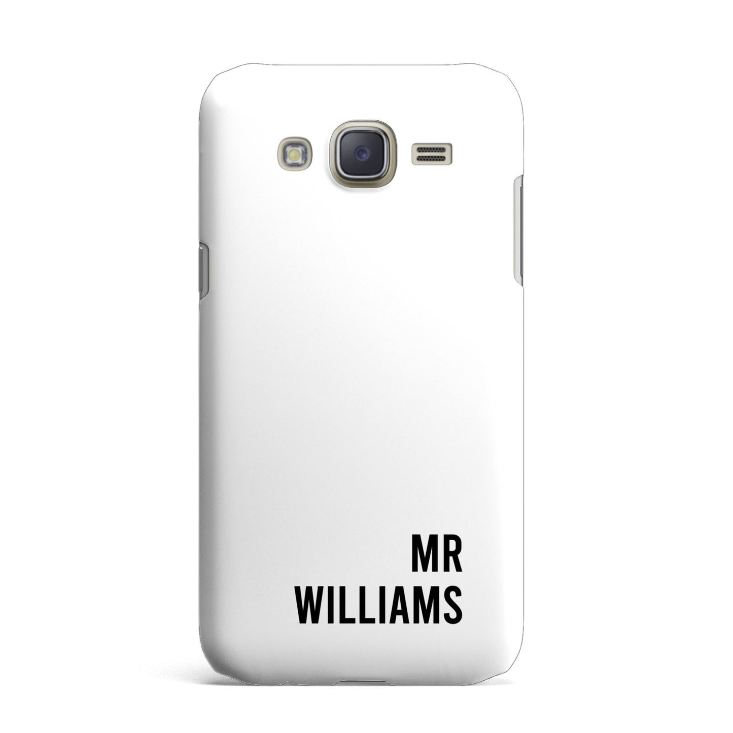 Personalised Mr Surname Samsung Galaxy J7 Case