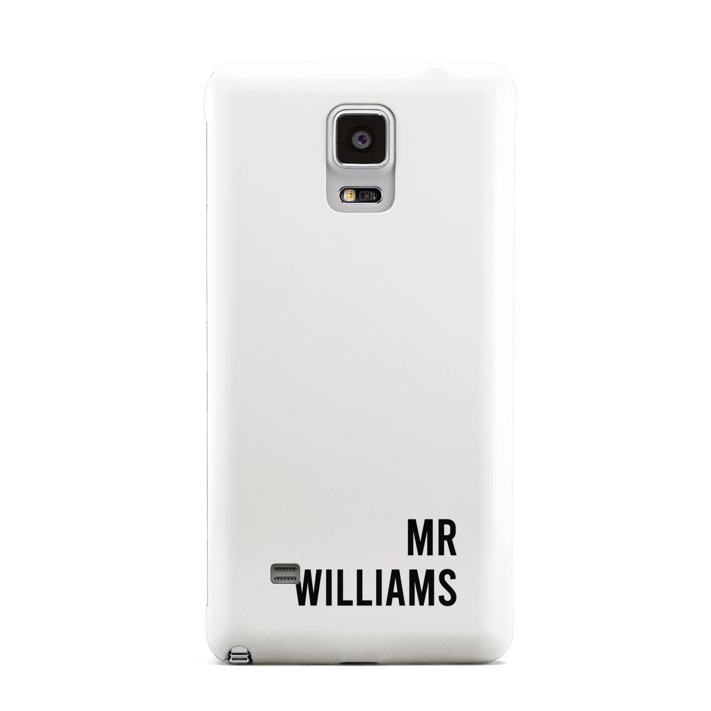 Personalised Mr Surname Samsung Galaxy Note 4 Case
