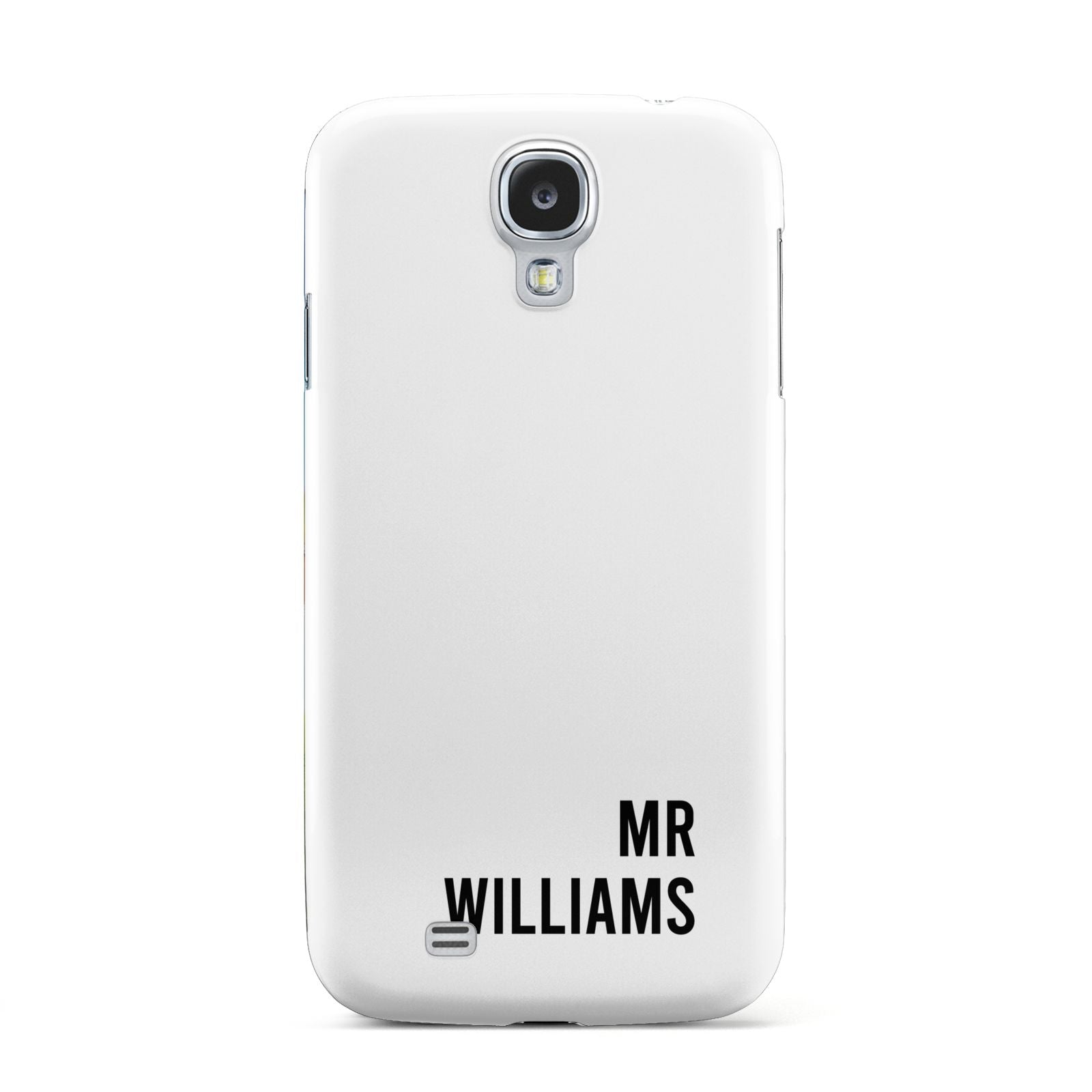 Personalised Mr Surname Samsung Galaxy S4 Case
