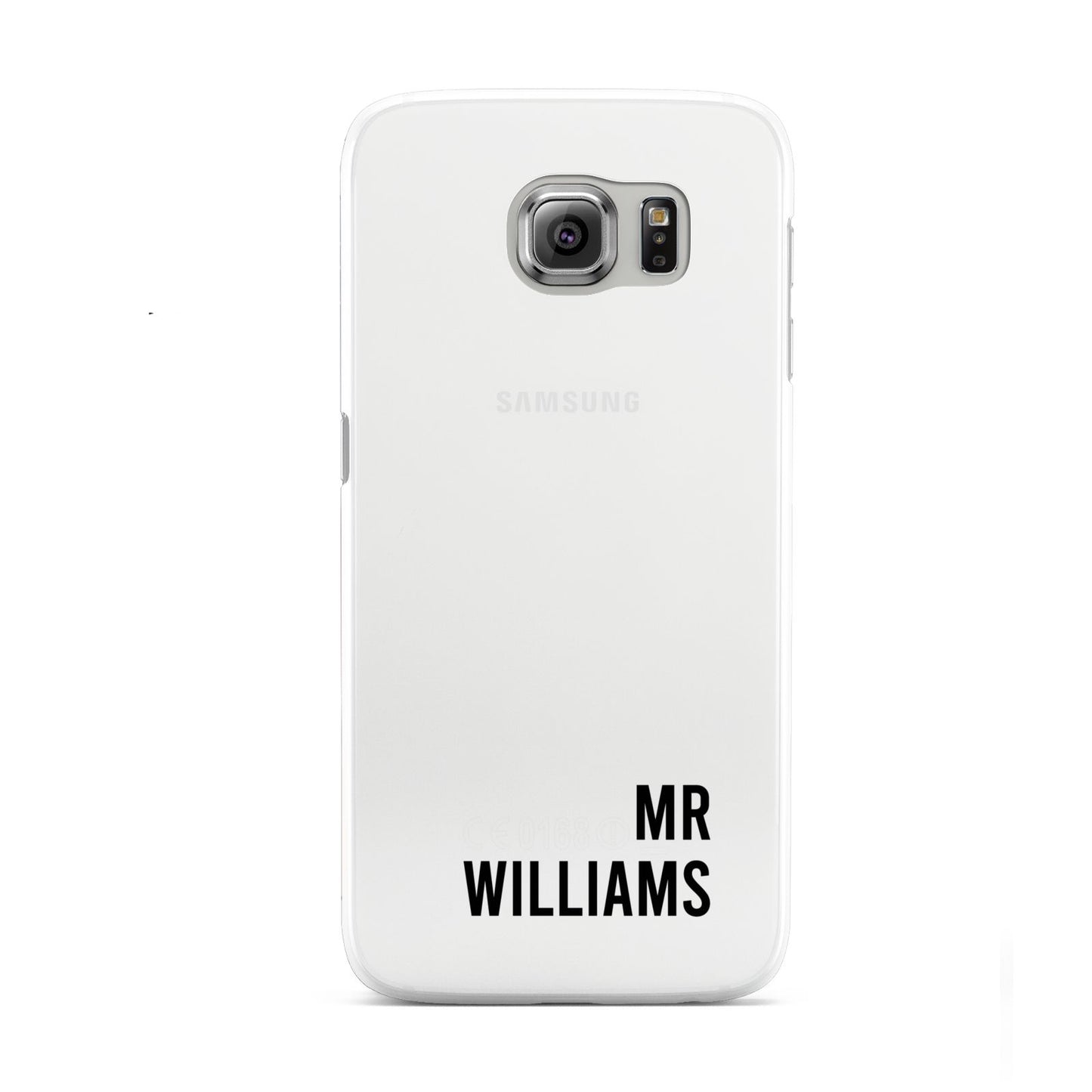Personalised Mr Surname Samsung Galaxy S6 Case