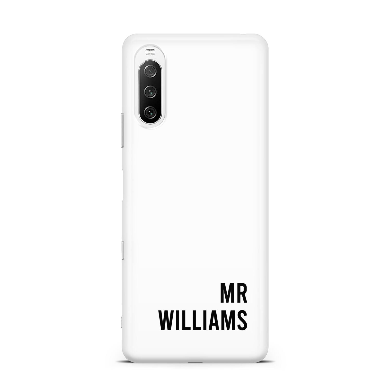 Personalised Mr Surname Sony Xperia 10 III Case