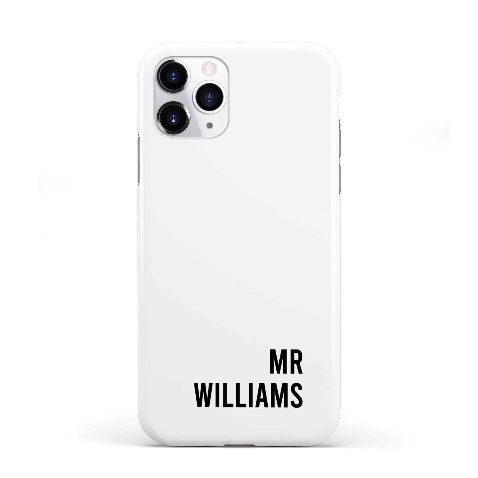 Personalised Mr Surname iPhone 11 Pro 3D Tough Case