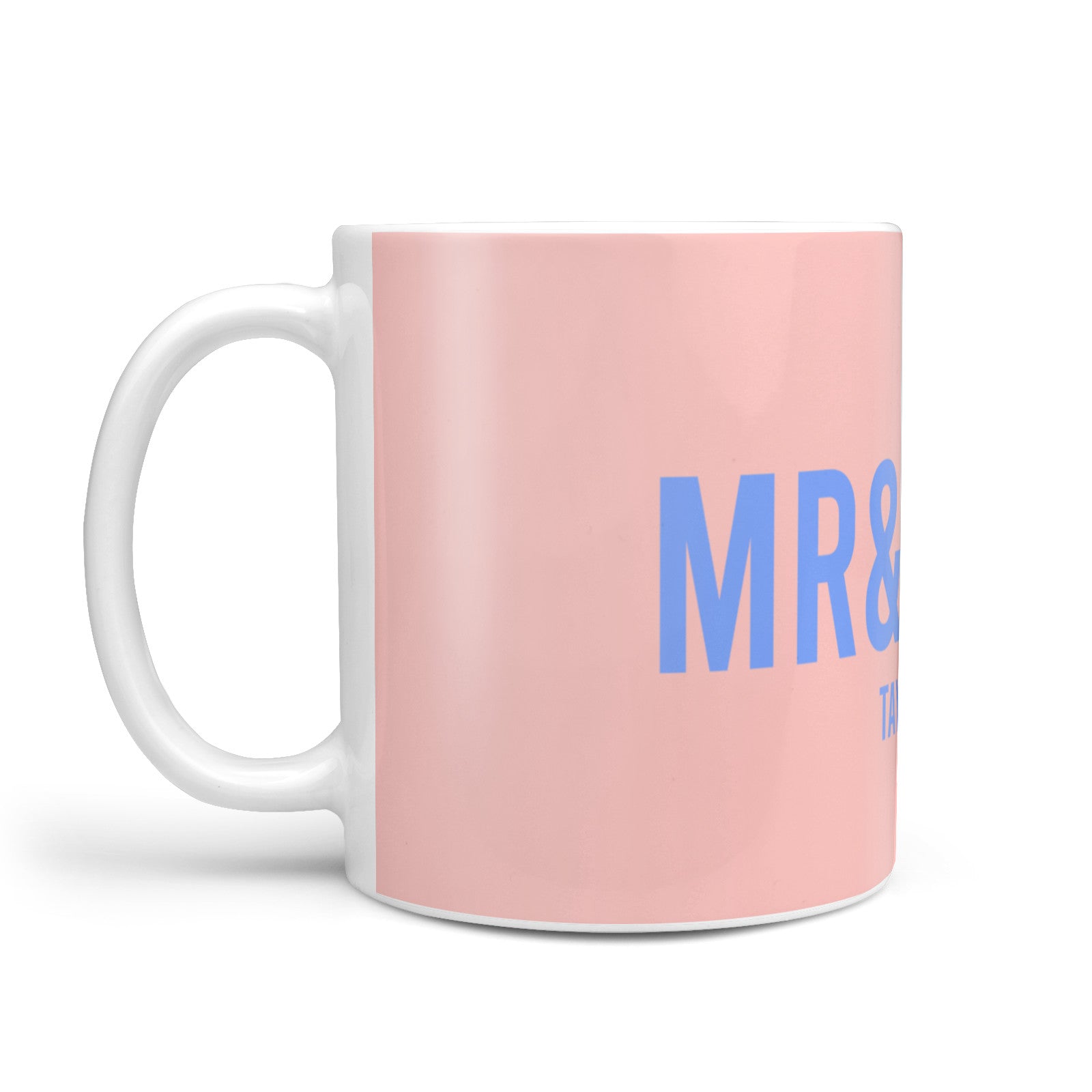 Personalised Mr and Mrs 10oz Mug Alternative Image 1