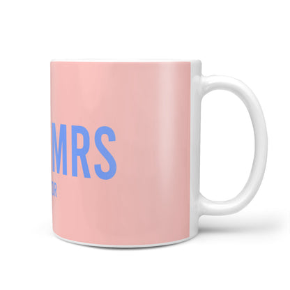 Personalised Mr and Mrs 10oz Mug