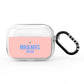 Personalised Mr and Mrs AirPods Pro Clear Case