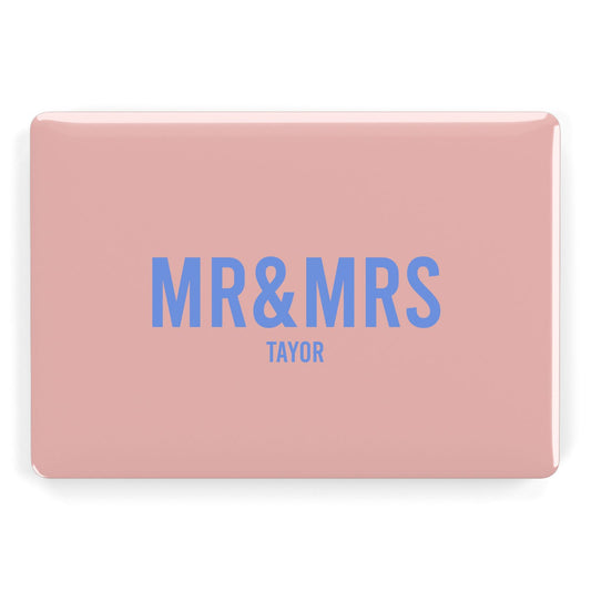 Personalised Mr and Mrs Apple MacBook Case