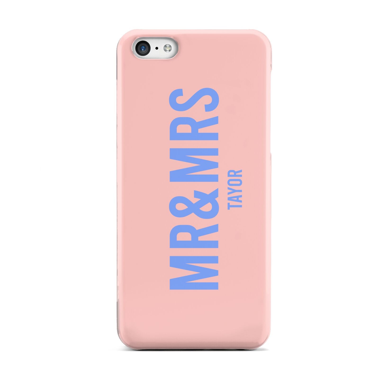 Personalised Mr and Mrs Apple iPhone 5c Case