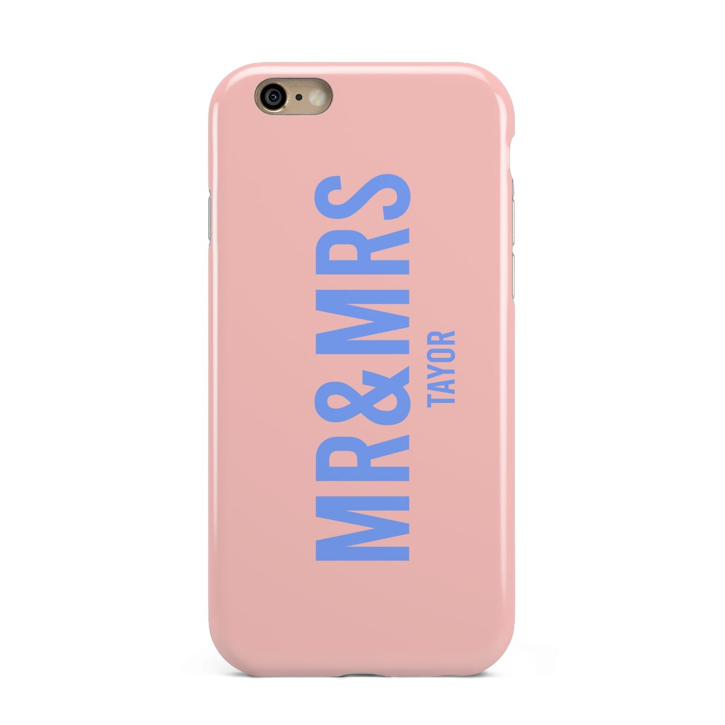 Personalised Mr and Mrs Apple iPhone 6 3D Tough Case