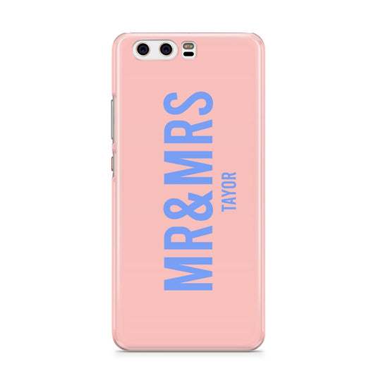 Personalised Mr and Mrs Huawei P10 Phone Case