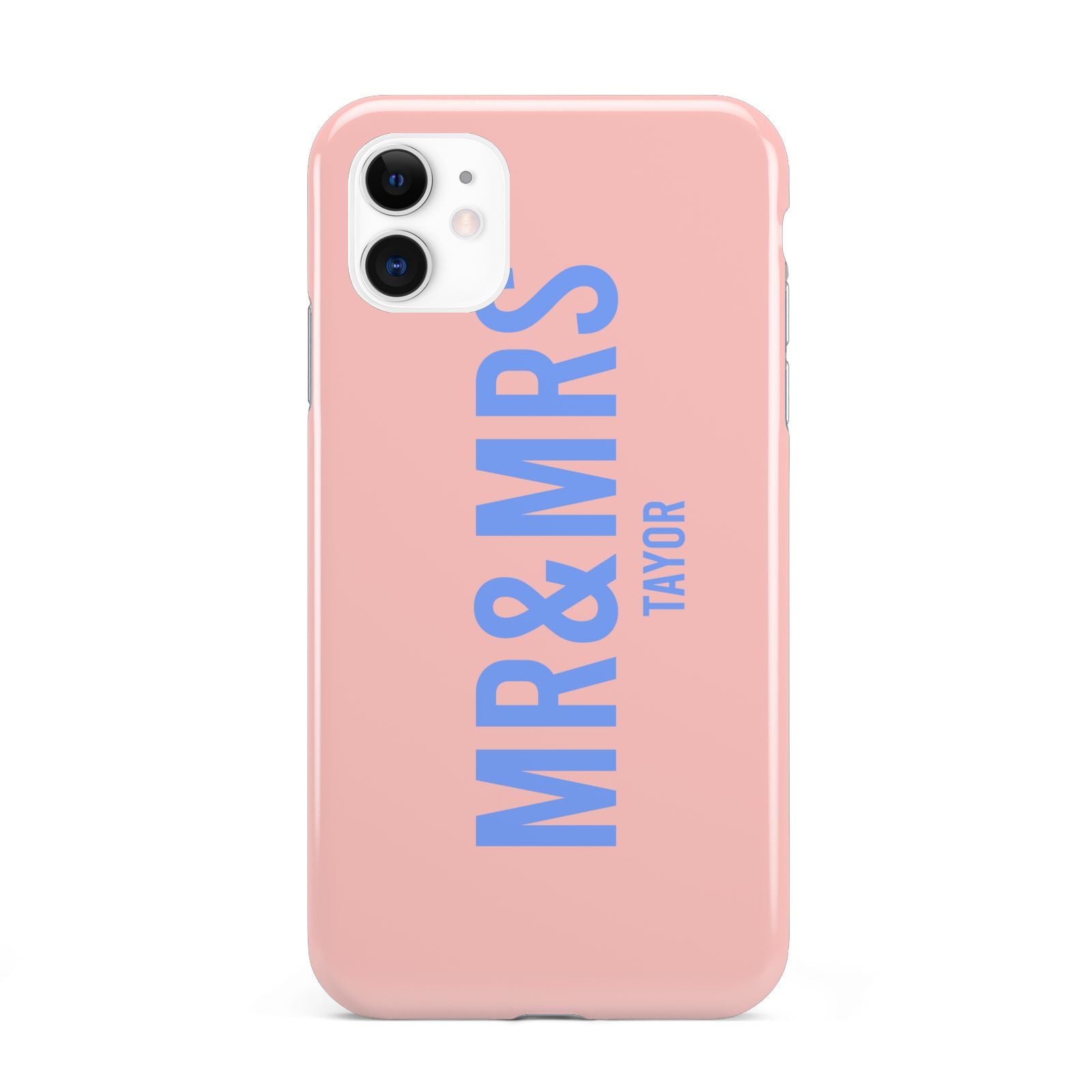 Personalised Mr and Mrs iPhone 11 3D Tough Case