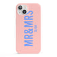 Personalised Mr and Mrs iPhone 13 Full Wrap 3D Snap Case