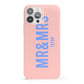 Personalised Mr and Mrs iPhone 13 Pro Max Full Wrap 3D Snap Case