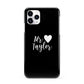 Personalised Mr iPhone 11 Pro 3D Snap Case