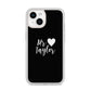 Personalised Mr iPhone 14 Clear Tough Case Starlight