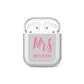 Personalised Mrs Couple AirPods Case