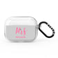 Personalised Mrs Couple AirPods Pro Clear Case