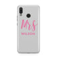 Personalised Mrs Couple Huawei Nova 3 Phone Case