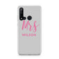 Personalised Mrs Couple Huawei P20 Lite 5G Phone Case