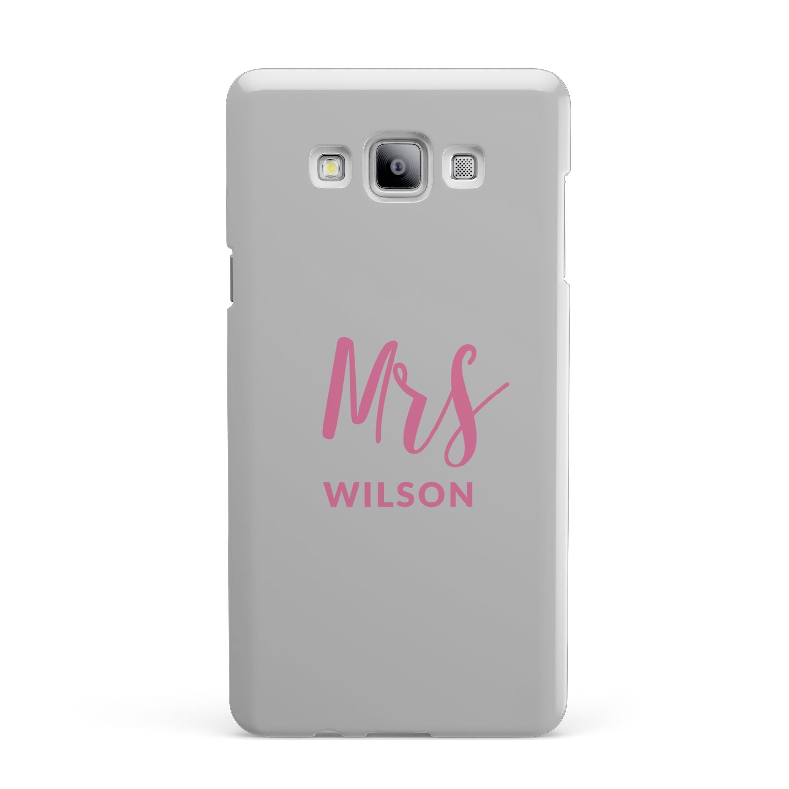 Personalised Mrs Couple Samsung Galaxy A7 2015 Case