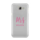 Personalised Mrs Couple Samsung Galaxy A8 2016 Case