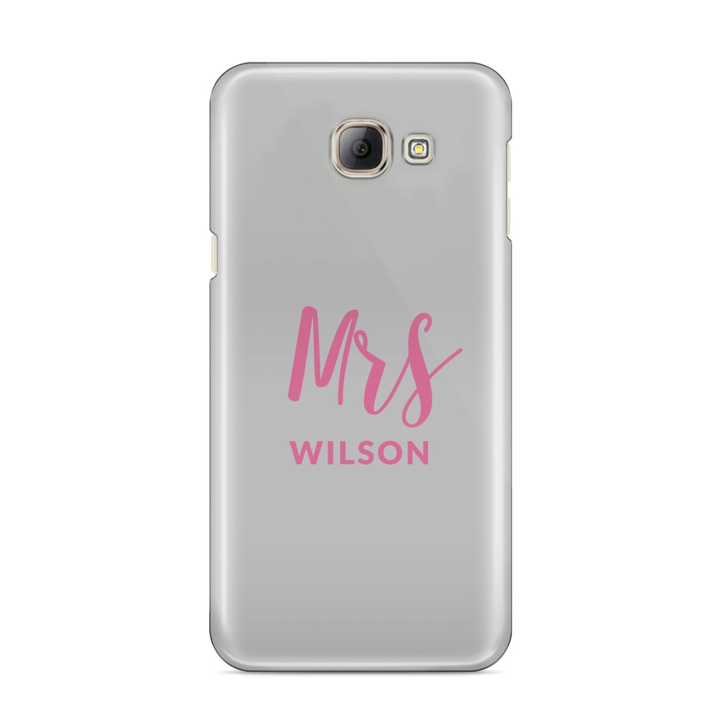 Personalised Mrs Couple Samsung Galaxy A8 2016 Case