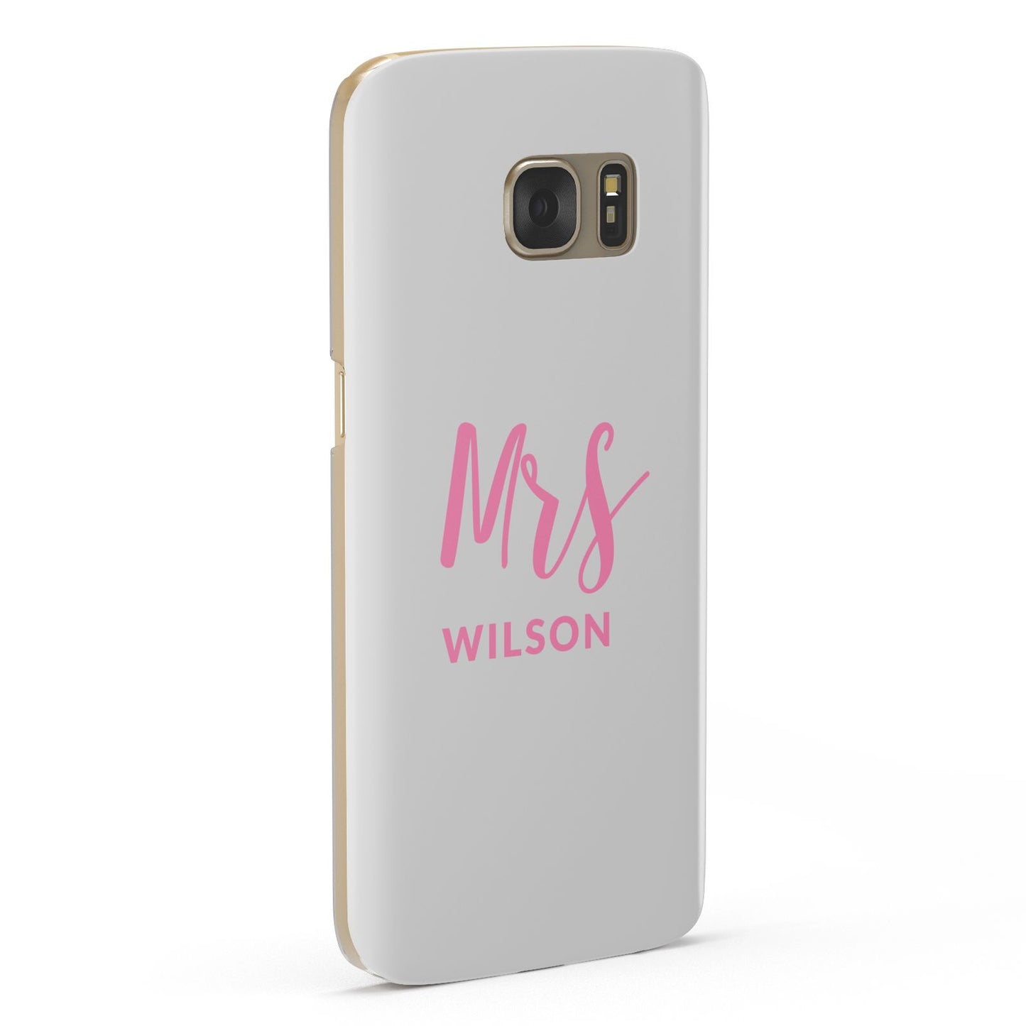 Personalised Mrs Couple Samsung Galaxy Case Fourty Five Degrees