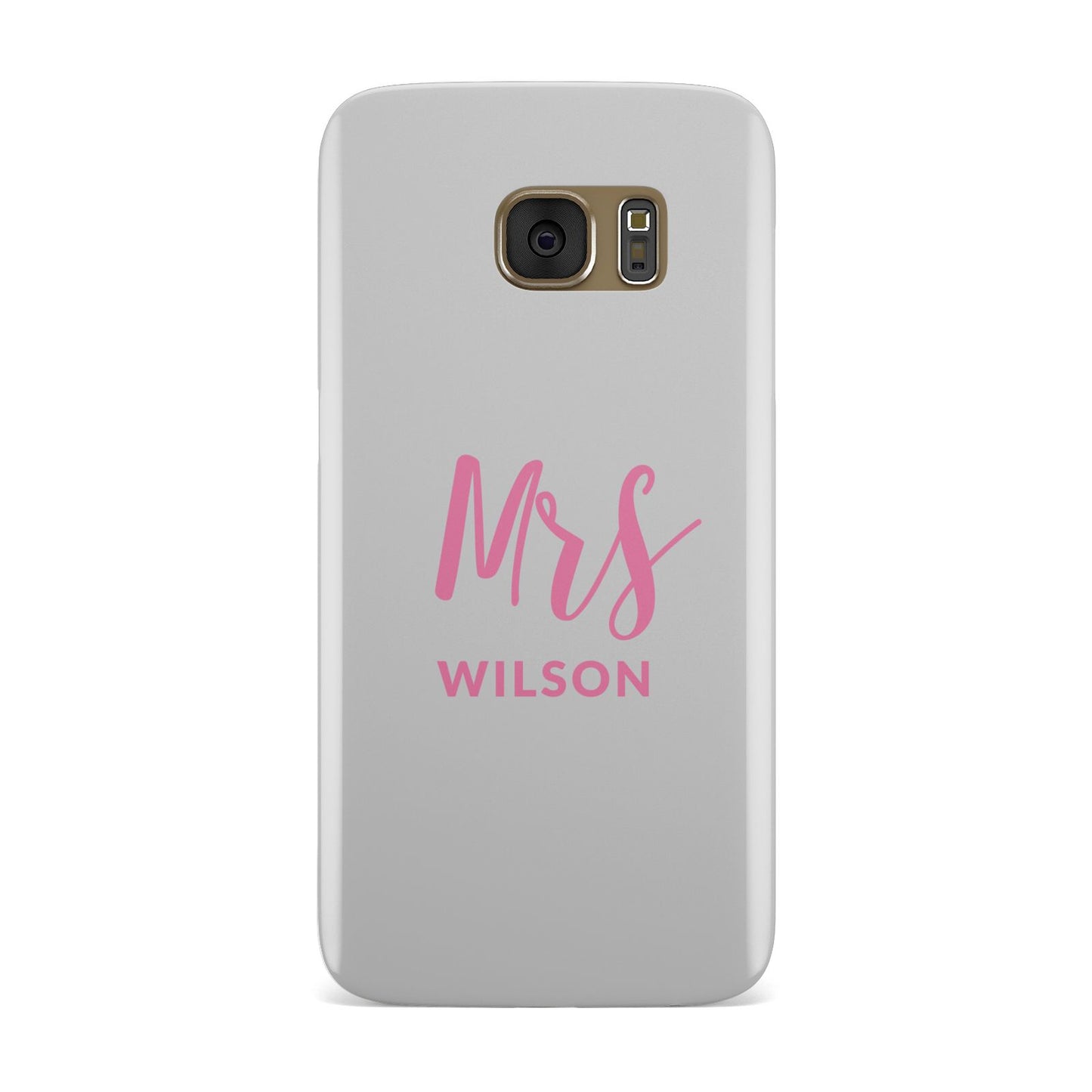 Personalised Mrs Couple Samsung Galaxy Case