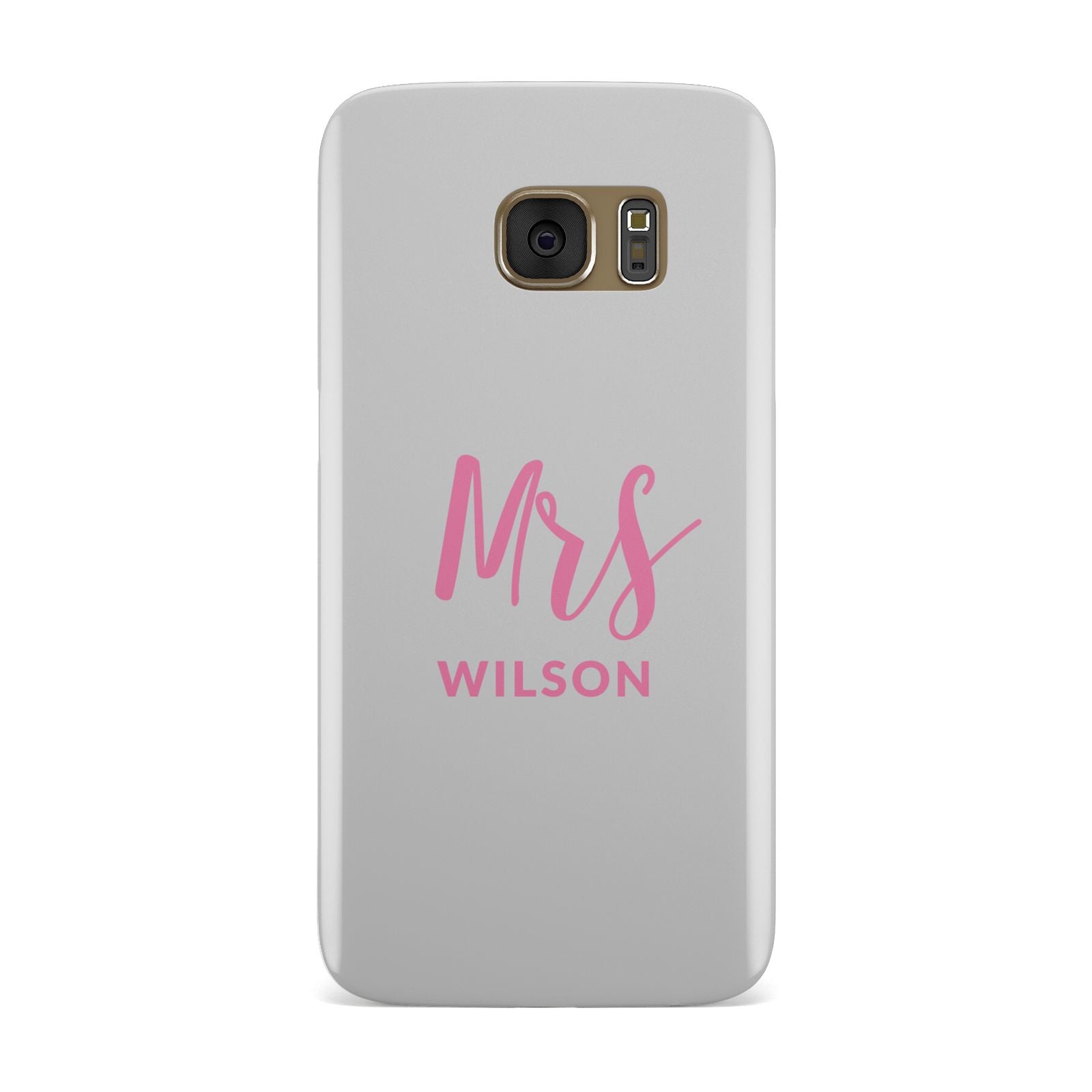 Personalised Mrs Couple Samsung Galaxy Case