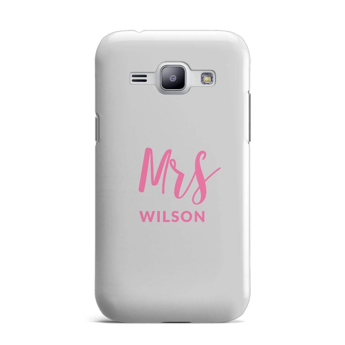 Personalised Mrs Couple Samsung Galaxy J1 2015 Case