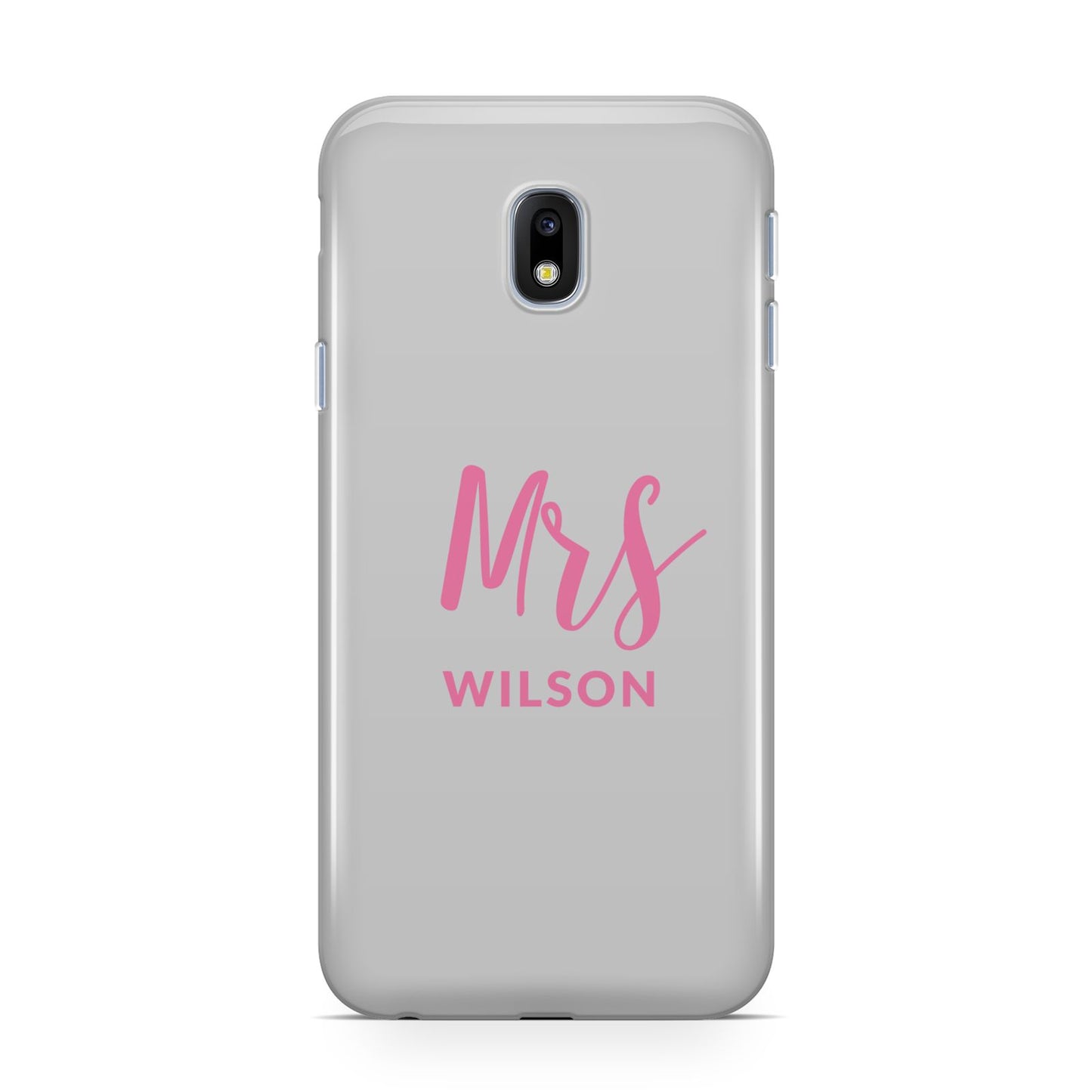 Personalised Mrs Couple Samsung Galaxy J3 2017 Case