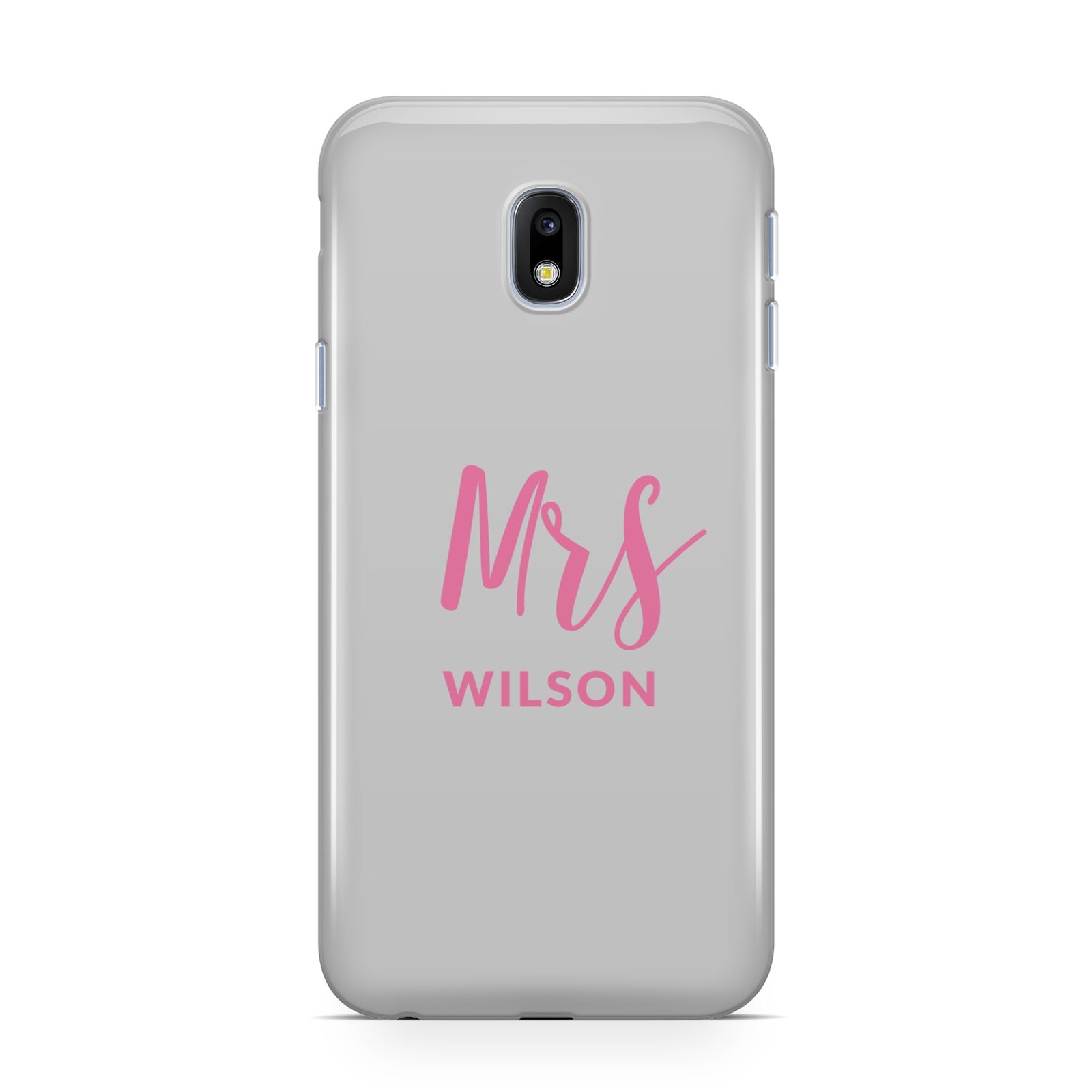 Personalised Mrs Couple Samsung Galaxy J3 2017 Case
