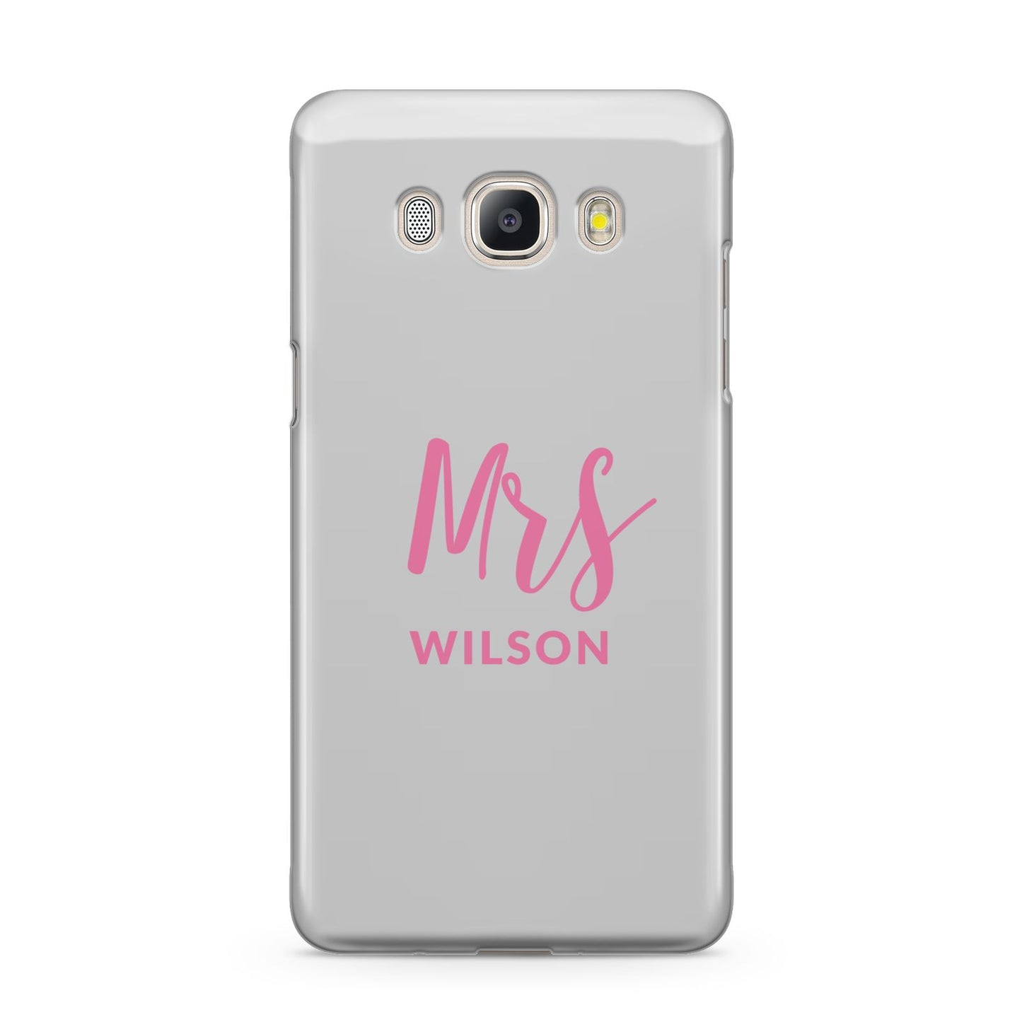 Personalised Mrs Couple Samsung Galaxy J5 2016 Case