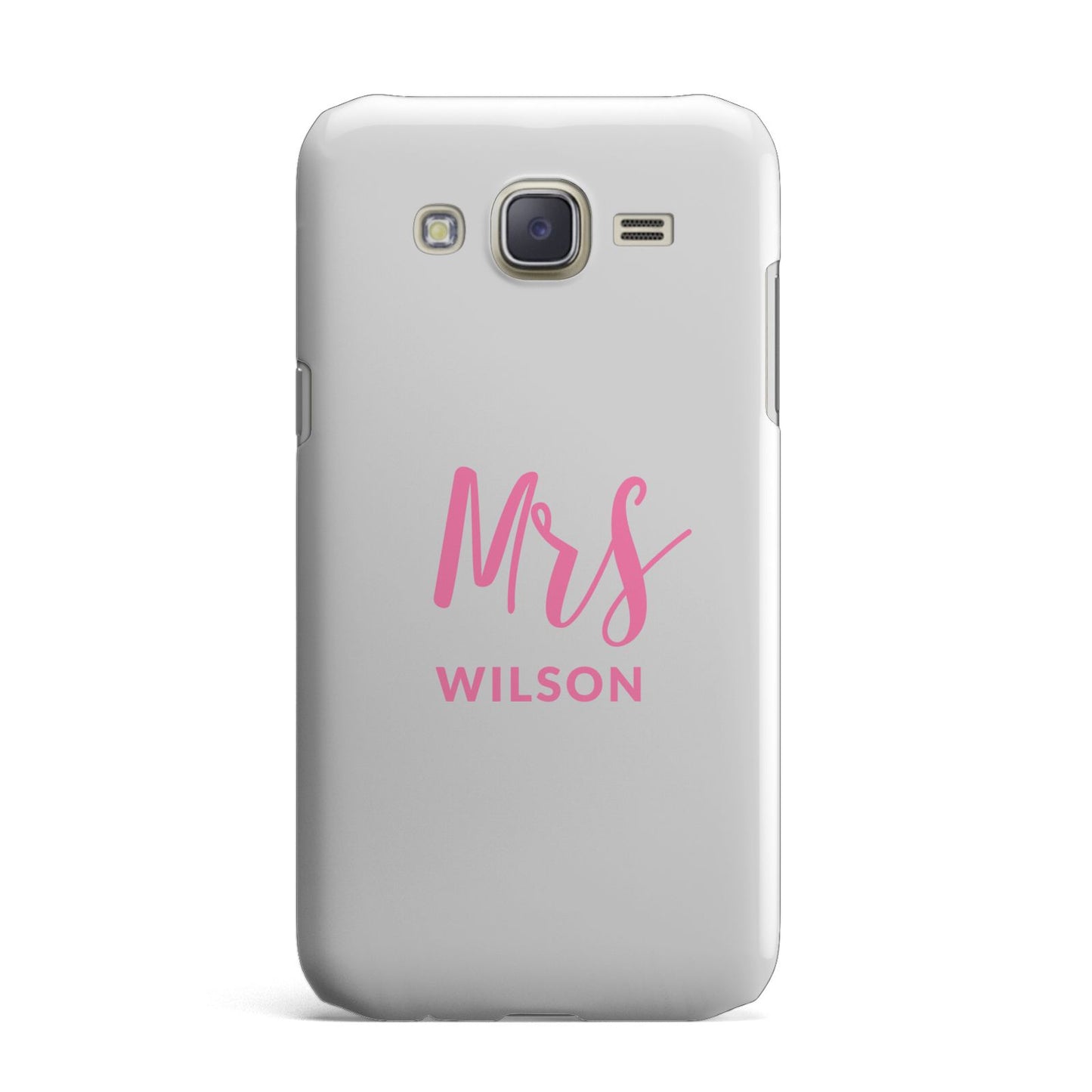 Personalised Mrs Couple Samsung Galaxy J7 Case