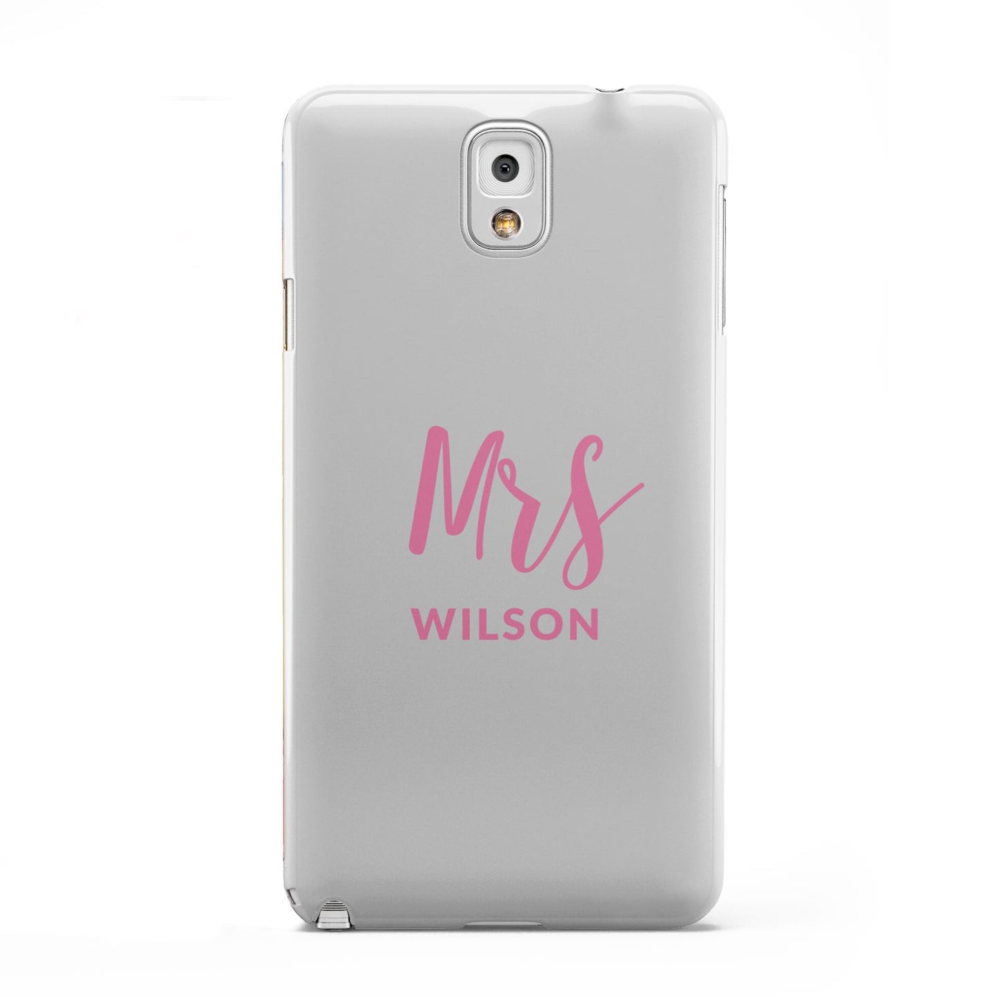 Personalised Mrs Couple Samsung Galaxy Note 3 Case