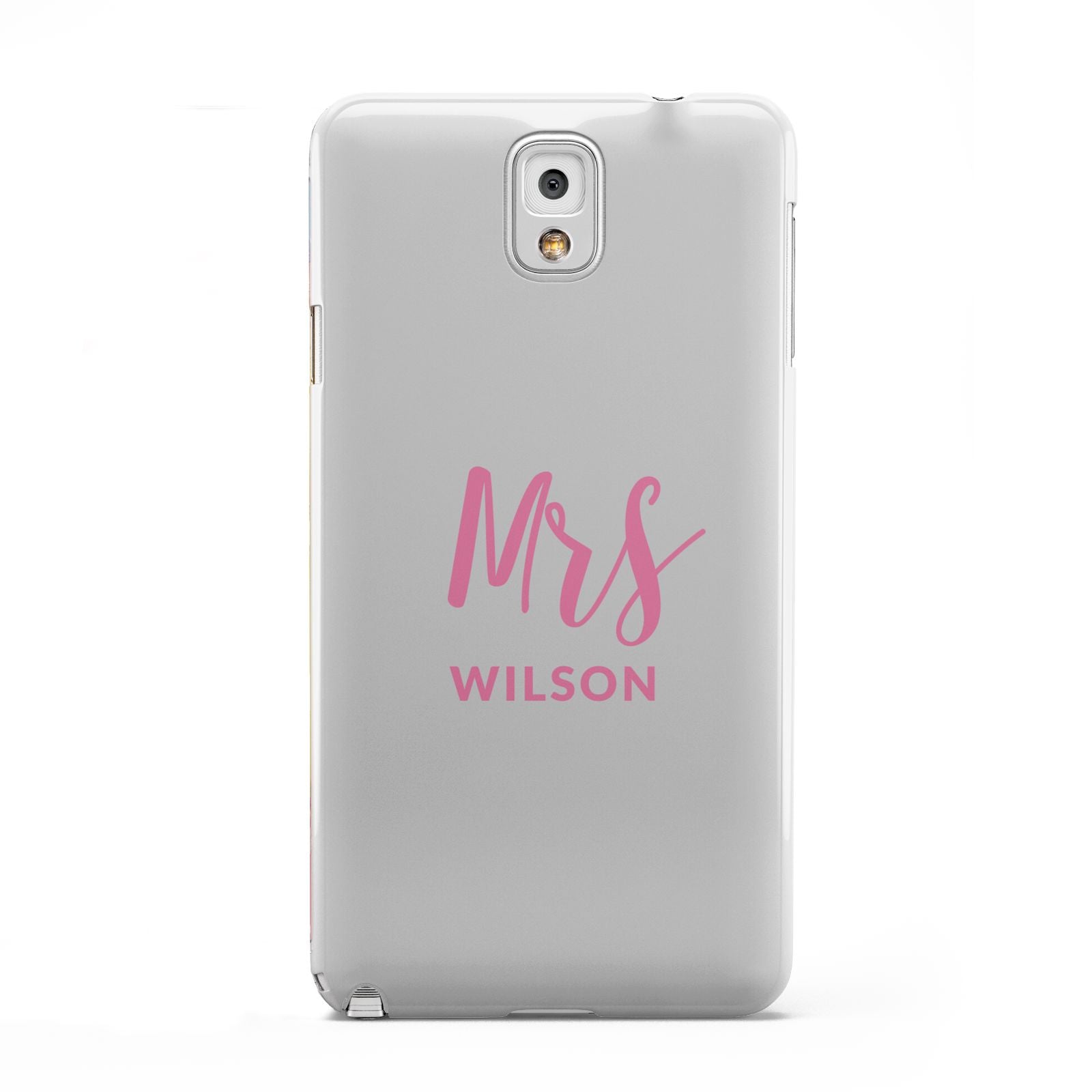 Personalised Mrs Couple Samsung Galaxy Note 3 Case