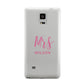 Personalised Mrs Couple Samsung Galaxy Note 4 Case