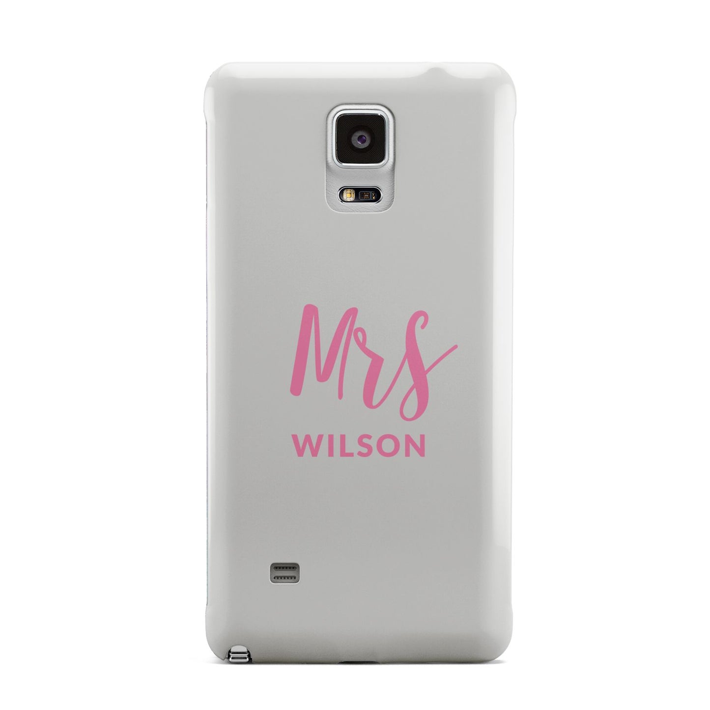 Personalised Mrs Couple Samsung Galaxy Note 4 Case