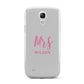 Personalised Mrs Couple Samsung Galaxy S4 Mini Case