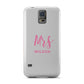 Personalised Mrs Couple Samsung Galaxy S5 Case