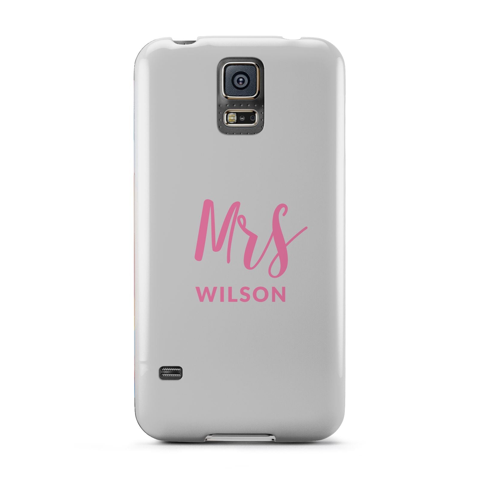 Personalised Mrs Couple Samsung Galaxy S5 Case