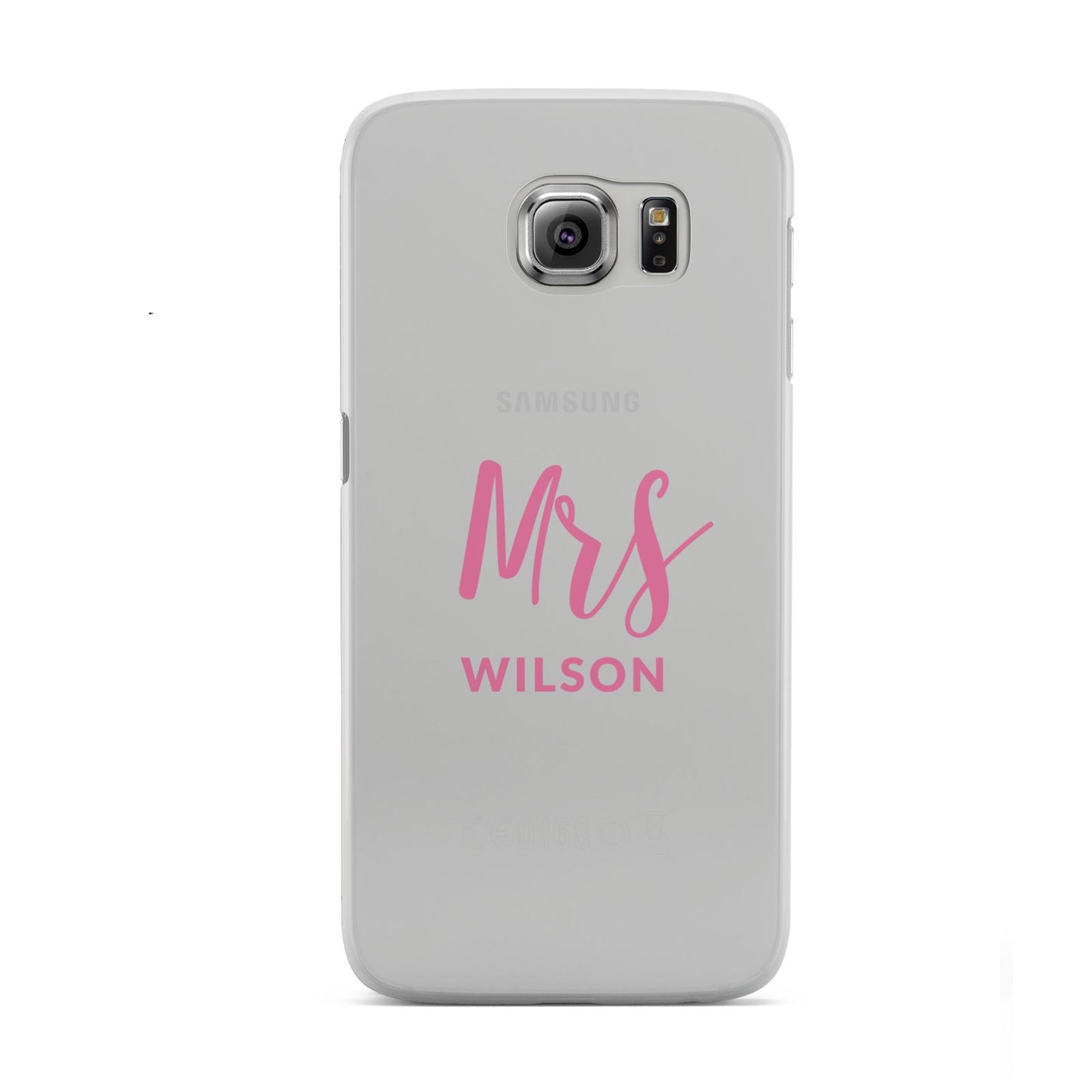 Personalised Mrs Couple Samsung Galaxy S6 Case