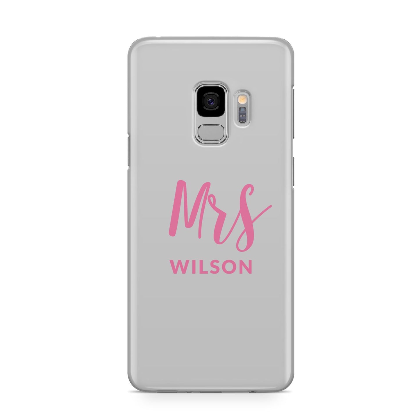 Personalised Mrs Couple Samsung Galaxy S9 Case