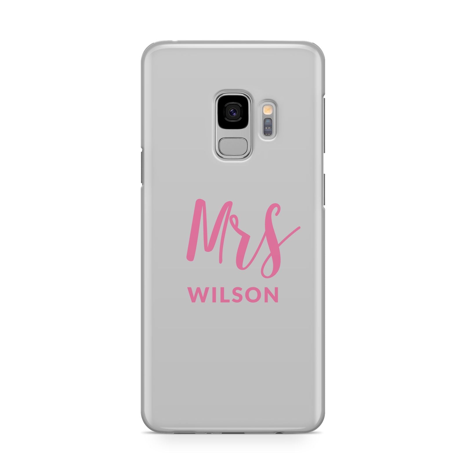 Personalised Mrs Couple Samsung Galaxy S9 Case