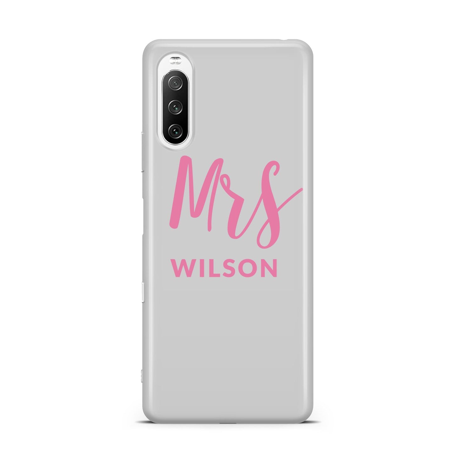 Personalised Mrs Couple Sony Xperia 10 III Case