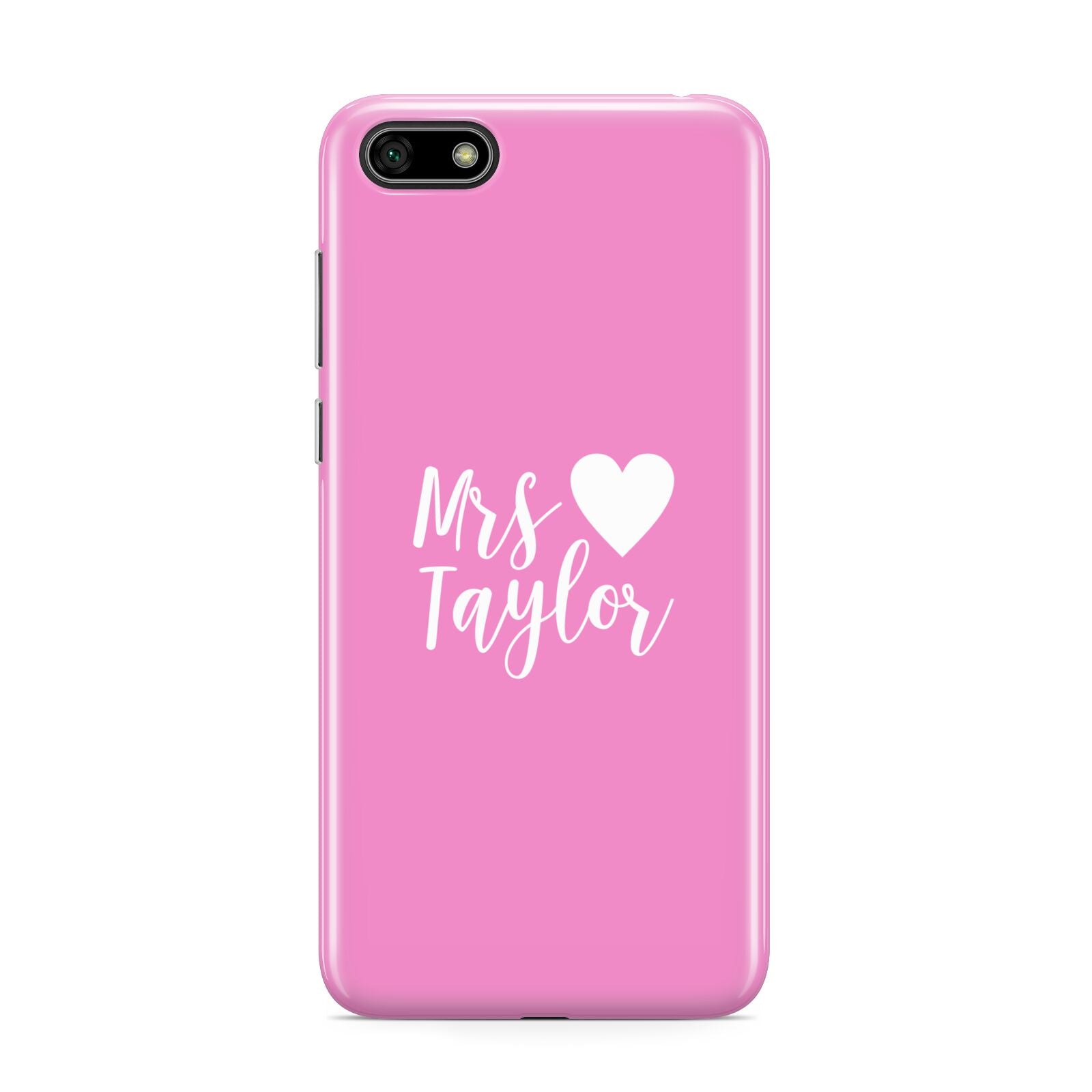 Personalised Mrs Huawei Y5 Prime 2018 Phone Case
