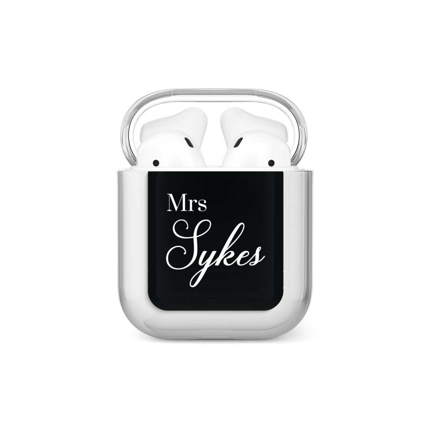 Personalised Mrs Or Mr Bride AirPods Case
