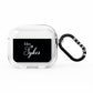 Personalised Mrs Or Mr Bride AirPods Clear Case 3rd Gen