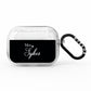 Personalised Mrs Or Mr Bride AirPods Pro Glitter Case