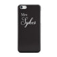 Personalised Mrs Or Mr Bride Apple iPhone 5c Case